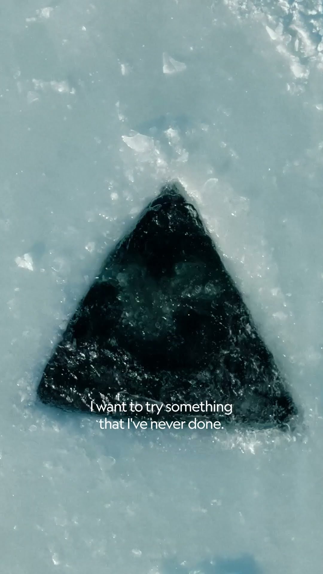 Trapped under the ice with David Blaine #DavidBlaineDoNotAttempt