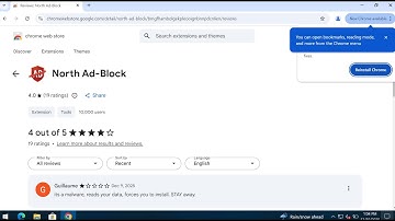 North Ad-Block adware-type extension removal solution.