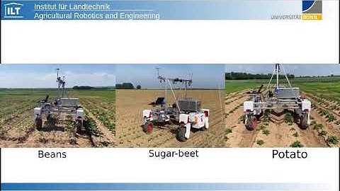 Towards Autonomous Visual Navigation in Arable Fields