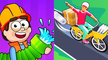 Flow Legends | Paper Delivery Boy - ALL Levels GamePlay (Android, iOS) EP01