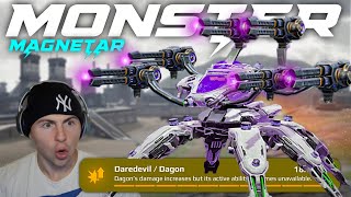 Magnetar Dagon Is ILLEGAL... The Most Insane Fire Rate In The Game - Daredevil | War Robots