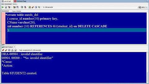 Implementing On Delete Cascade in SQL
