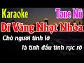 Dĩ Vãng Nhạt Nhòa Karaoke Tone Nữ Karaoke Lâm Organ - Beat Mới