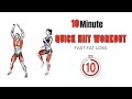 Full Body HIIT – Melt Fat in Just 10 Min