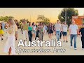 Perth australia a breathtaking walking tour of optus stadium during coldplays concert