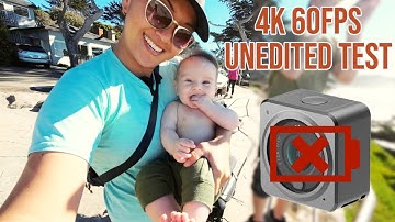 DJI Action 2 - 4K 60FPS Test - How Long Can It Last?