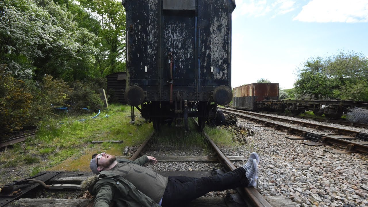 Exploring Abandoned Ghost Train Graveyard - YouTube