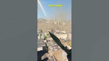 High IQ Smoke For A Site On Dust 2 CS2 #shorts