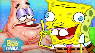 Bob Esponja | 90 minutos dos piores visuais do Bob Esponja! 🥴 | Bob Esponja em Português