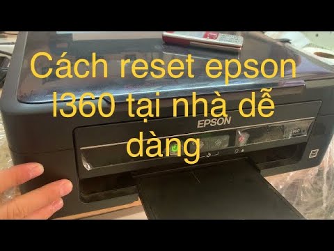 Làm thế nào để xác định xem máy in Epson L3118 cần được reset hay không?