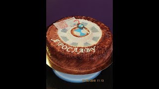 Белково-Заварное Украшение торта/Торт колесо/Торт для парня/Юлия Клочкова