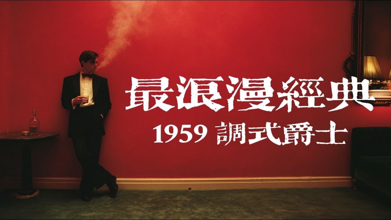 🍷 脫下燕尾服後的空虛，只有這首爵士樂懂｜極簡和聲與行進低音，為深夜思考者準備的背景音樂｜Minimalist Blue Mood Jazz for Deep Thinking & Relax