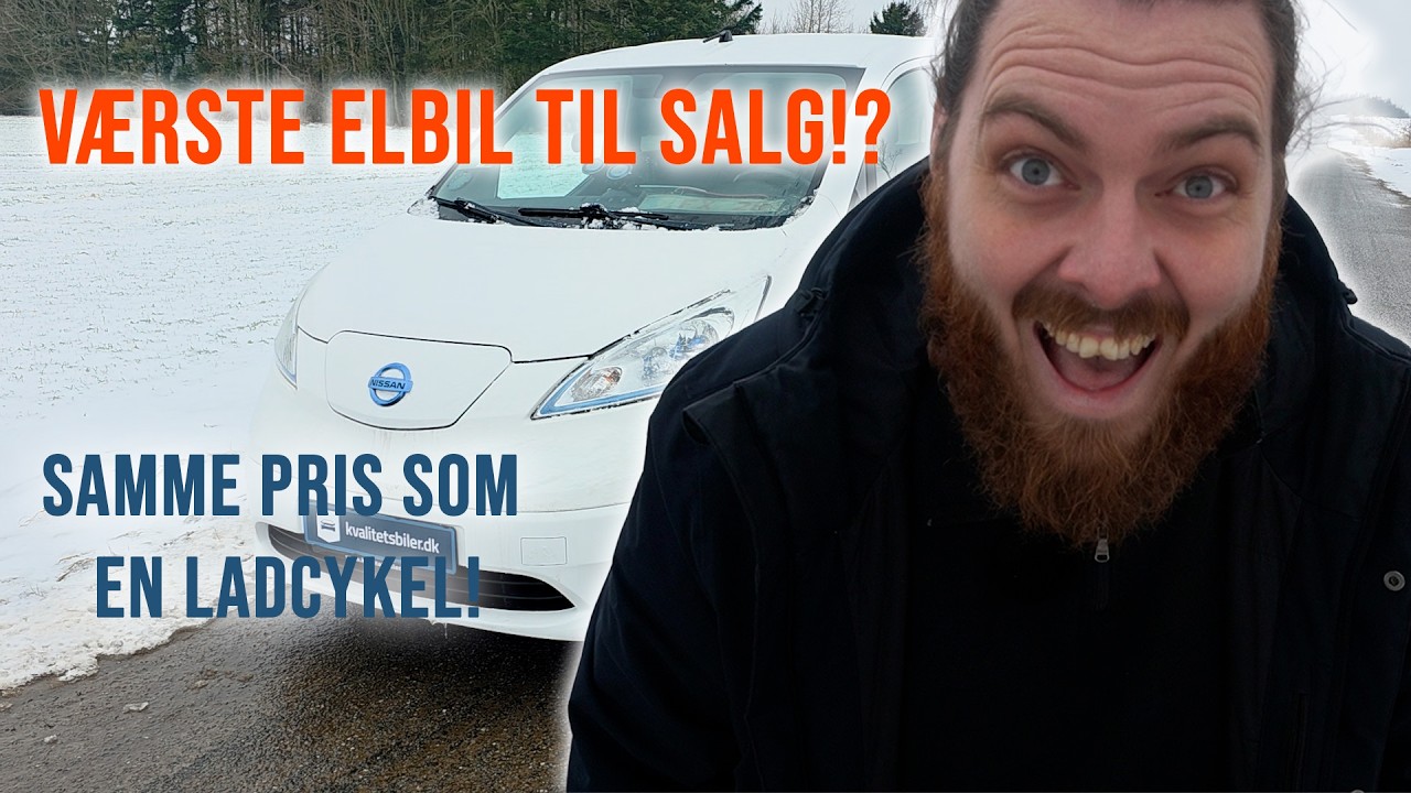 Elbil for billigere end en ladcykel  – Nissan e-NV200