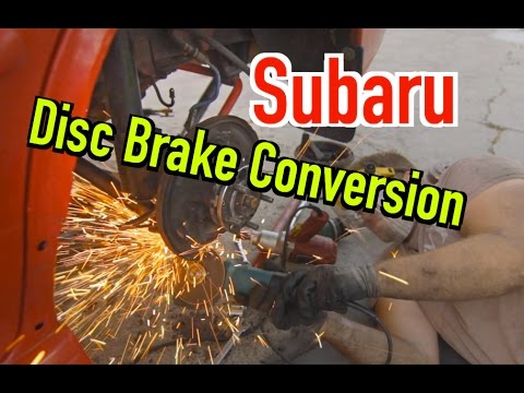 Subaru 리어 디스크 브레이크 전환-How To-Dirtcheapdaily : Ep.17