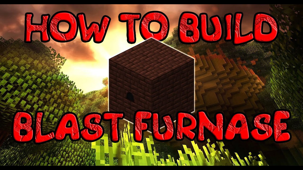 Minecraft Masterclass: Building Multi-Block Structures! Blast Furnase