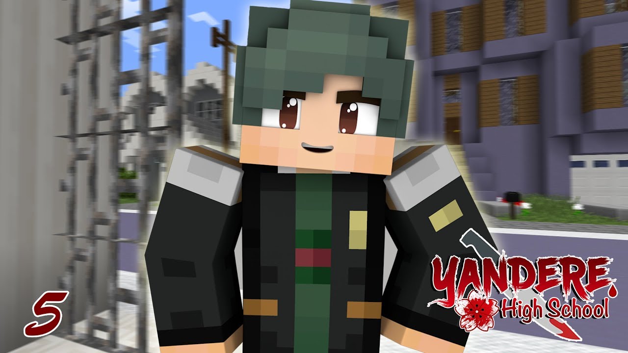 Yandere High School: "MYSTERY GUY" | Minecraft Roleplay #5