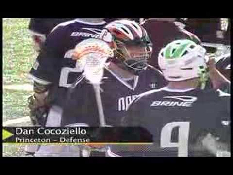 Highlights from the USILA Divisions I-II Senior All-Star game at Harvard Stadium on 5/23/08. Featuring Alex Hewit, Joe Cinosky, Shane Koppens, Max Ritz and more.