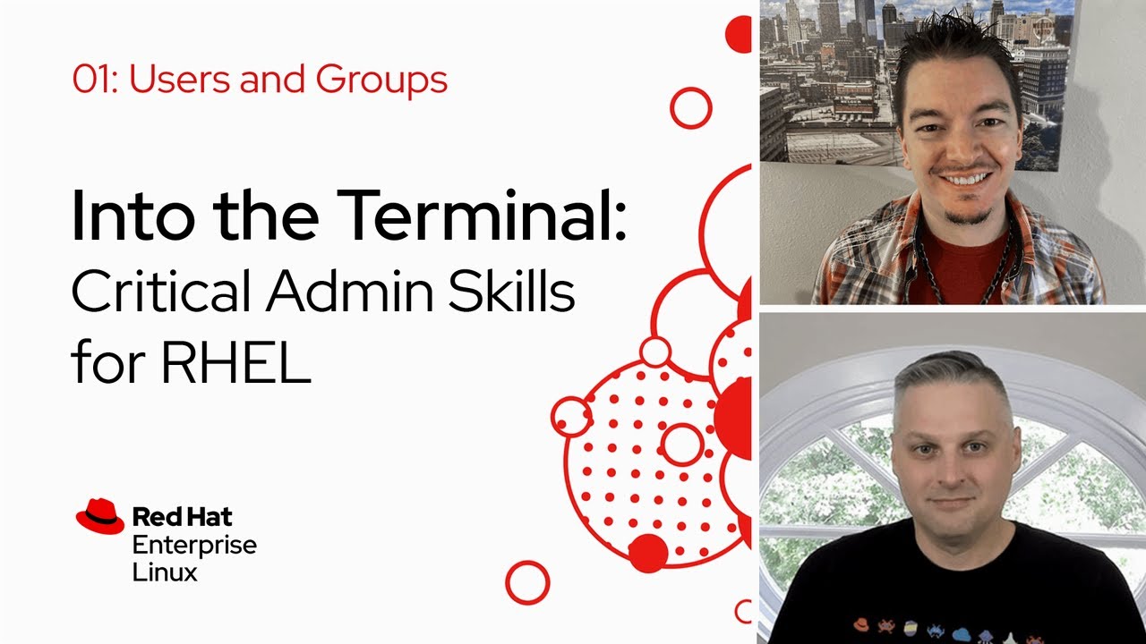 Users and Groups | Into the Terminal 01 - YouTube