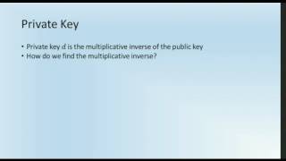 RSA Cryptography Algorithm