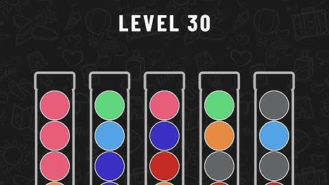 Ball Sort Puzzle Level 30 #ballsortpuzzle #ballsortpuzzlegameplay #puzzlegame #mobilegames