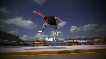 my first attempt at using the Skater XL replay editor