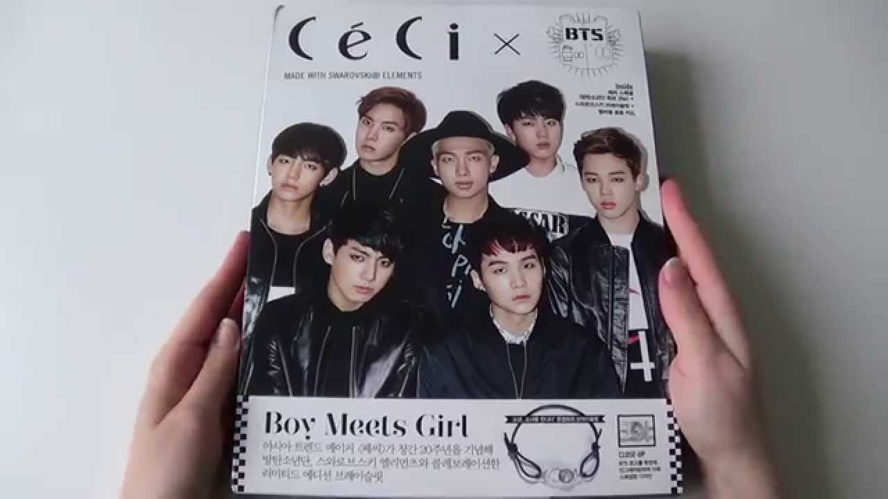 ceci×BTS 20th Anniversaryコラボ商品