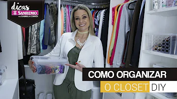 Como chama a pessoa que organiza closet?