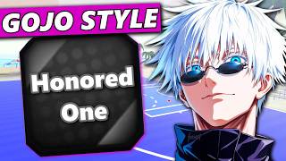 Gojo Honored One Style Is PEAK (Full Showcase) | Basketball Zero