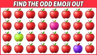 How Good Are Your Eyes #1  l Find The Odd Emoji Out l Emoji Puzzle Quiz