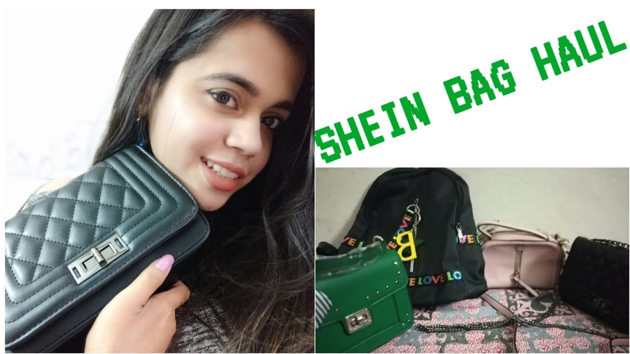 SHEIN BAG HAUL.. CUTE AND TRENDY BAGS FROM SHEIN... YouTube