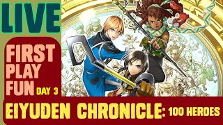 Eiyuden Chronicle: Hundred Heroes First Playthrough Day 3 - Cozy JRPG Hangs