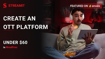 Streamit : Create Your Own OTT Platform like Netflix in Minimal Time | Iqonic Design