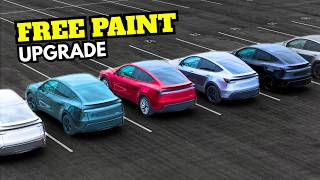 Free Color Paint Upgrade is HERE for Tesla Models