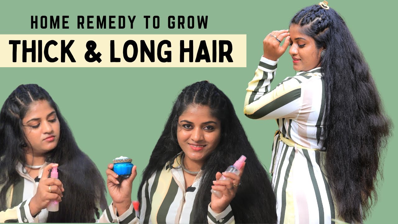 என் Hair Thick & Long-ஆ வளர இது 2 தான் Use பண்றேன்! - Youtuber Dhanya Reveals | Hair Regrowth Tips