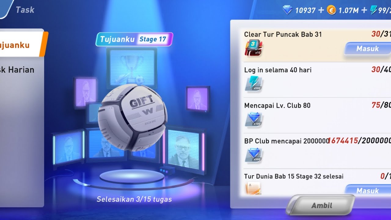 Future Football Manager Tujuanku dan Upgrade bintang YouTube