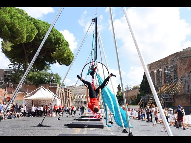 ROMA - GYMNAESTRADA DEI 150 ANNI - UNA PASSEGGIATA NELLA STORIA