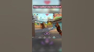 They Called me Hacker! 💀 #valorant  #valoranthighlights #edit  #valorantclips #vct #valorantshorts