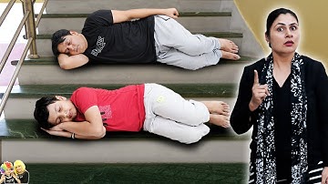 LIVING ON STAIRS FOR 24 HOURS | Aayu and Papa| Family Comedy | Moral Story | Aayu and Pihu Show
