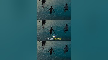 Freeze frame in DaVinci Resolve