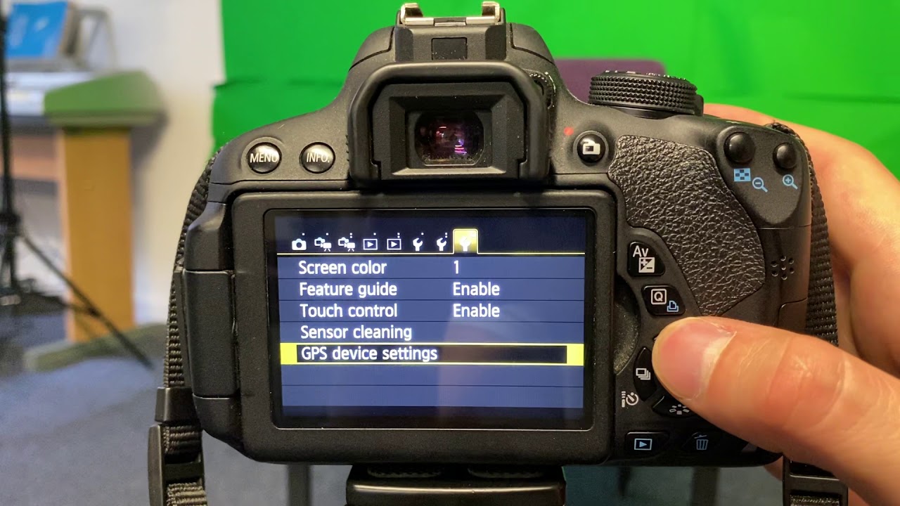Camera Menu Settings | Equipping Media - YouTube
