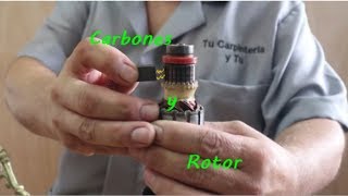 Carbons and Rotor, (Tool Maintenance)