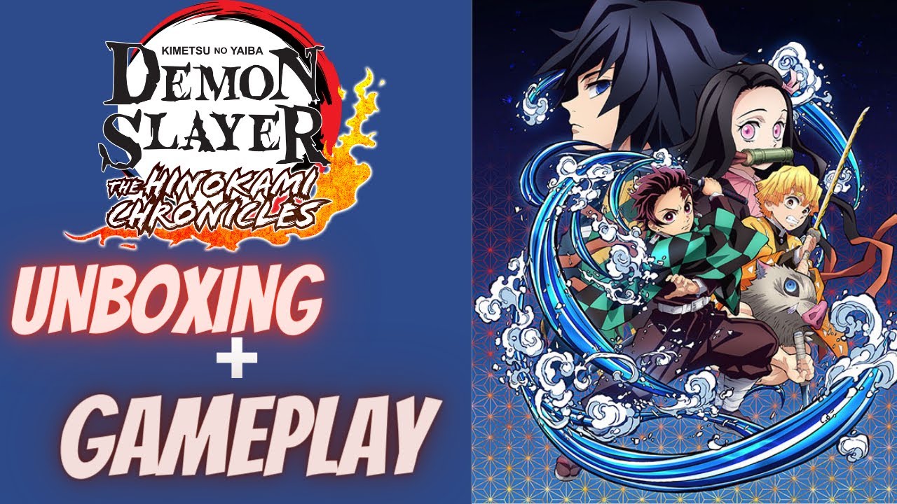 Demon Slayer The Hinokami Chronicles Nintendo Switch Unboxing