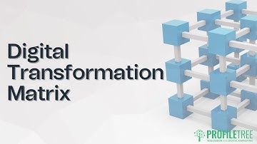 Digital Transformation Matrix | Digital Transformation | Digital Transformation Framework