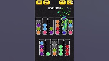 【Ball Sort Puzzle】Level.3652