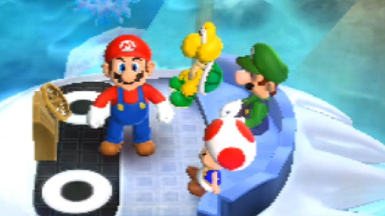 Mario Party 9 - Blooper Beach - Party Mode