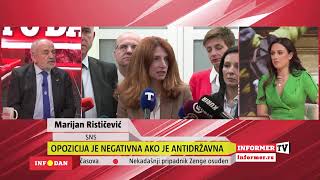 INFO DAN - Opozicija u paktu sa Zapadom Šizofreni izdajnici i neprijatelji zajedno protiv Srbije!