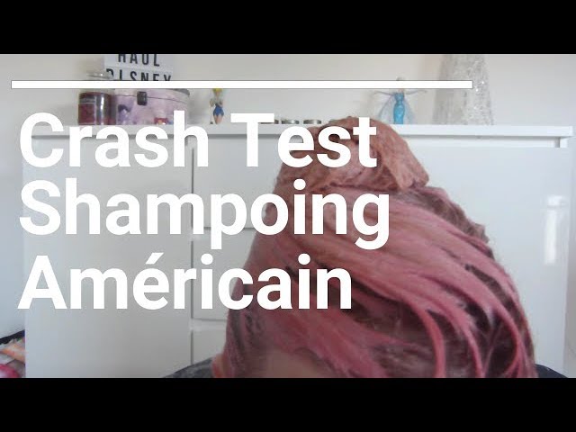 Shampoing américain, décoloration l Je teste le shampoing américain  décolorant - YouTube