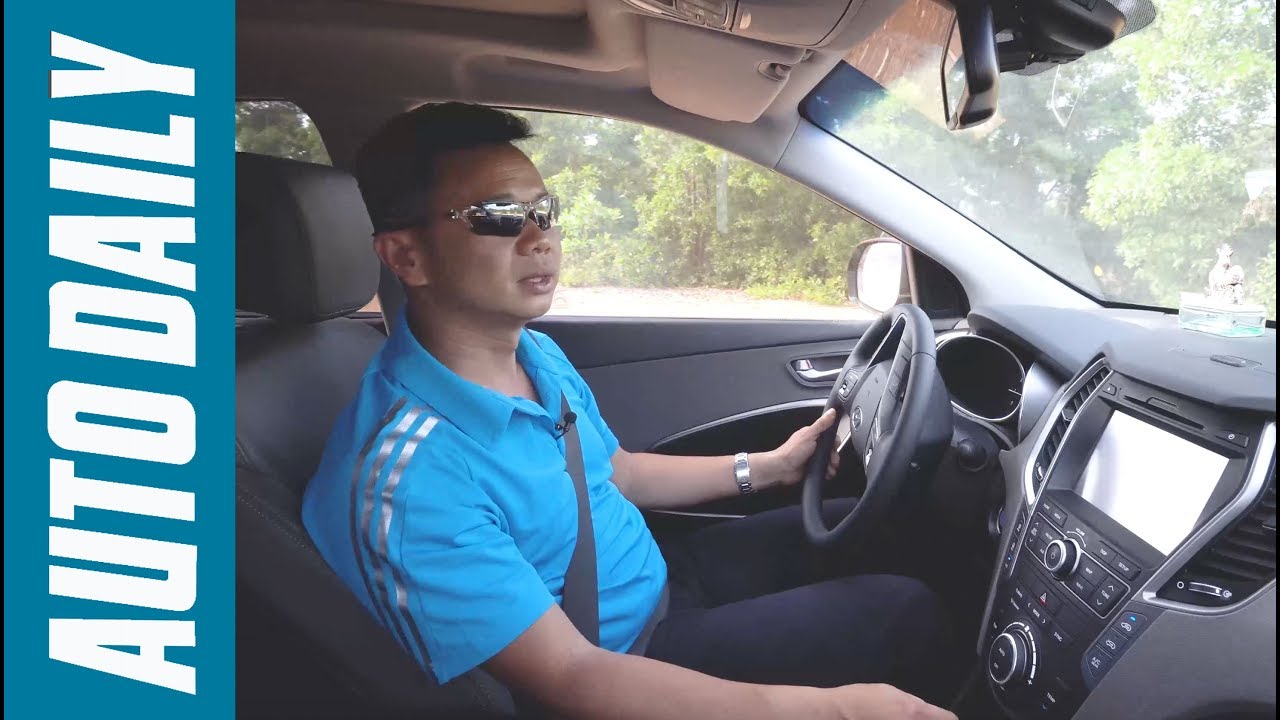 Thử tính năng Auto Hold và Hỗ trợ xuống dốc trên Hyundai SantaFe |AUTODAILY.VN|