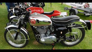 BSA Goldstar  owners club  at  Cadwell Park