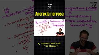 Anorexia Nervosa by Kamlesh Sir | DAMS Nursing